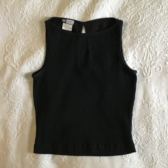 Knitworks Tops - Knitworks Shirred Keyhole-Back Top